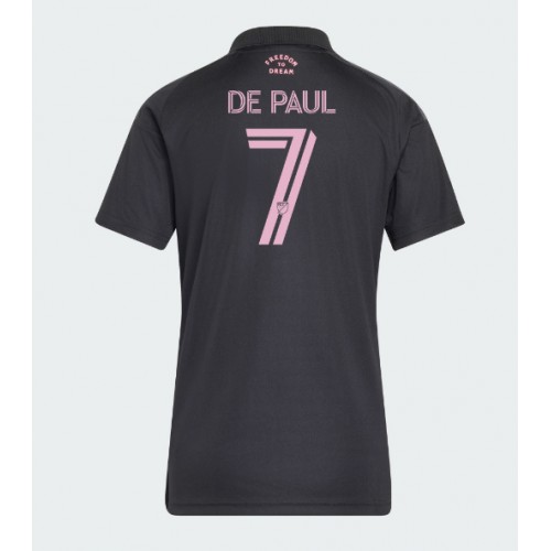 Inter Miami Rodrigo De Paul #7 Vieraspaita Naiset 2026-27 Lyhythihainen